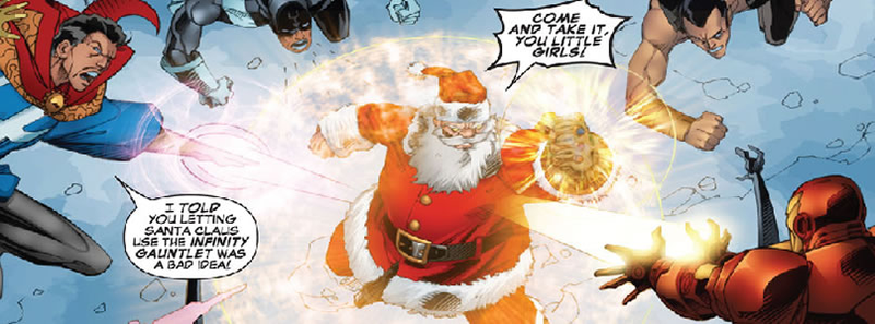 Illustration for article titled Get Some Holiday Cheer For Free From Marvel
